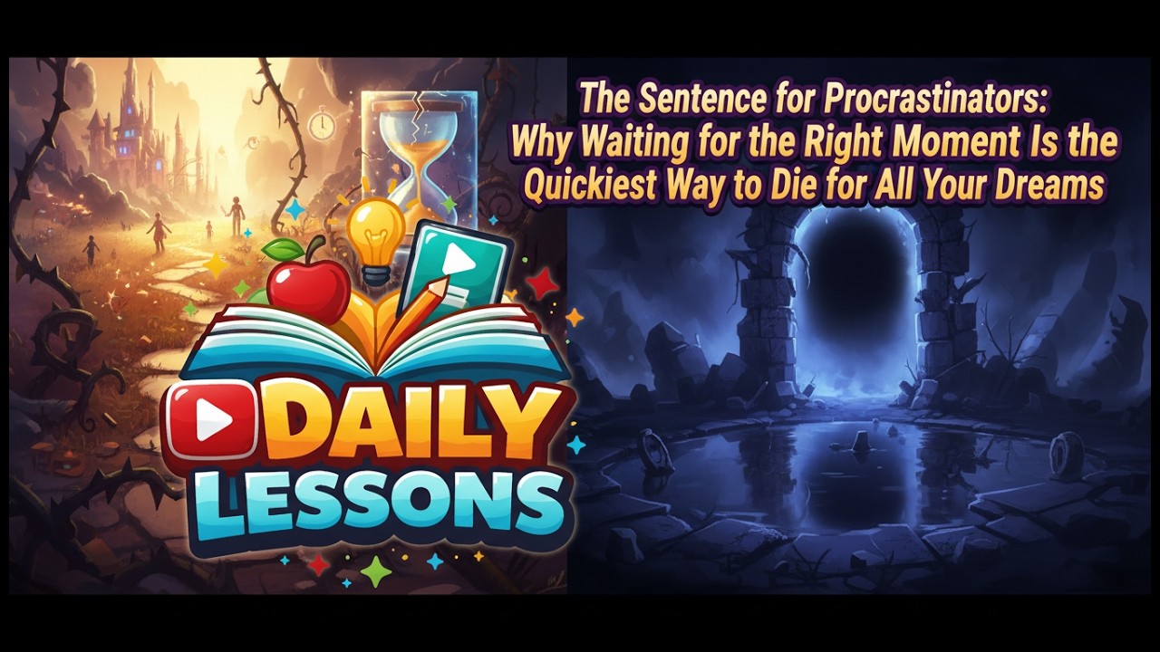 Daily Lessons - The Myth of the Perfect Moment: Start Now or Lose It Forever