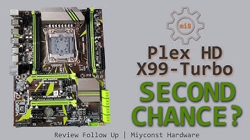 🇬🇧 Second chance for Plex HD X99-Turbo LGA 2011-3 | i7-6800k @ 3.8 GHz | E5-2640 V3 @ 2.8 GHz
