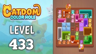 Catdom: Color hole Level 433 walkthrough solution 