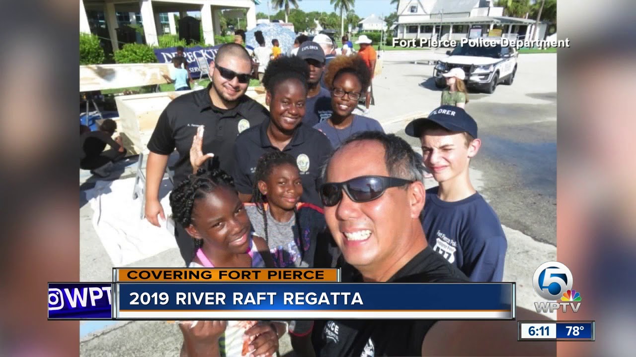 vero beach weather 2019 River Raft Regatta held in Fort Pierce