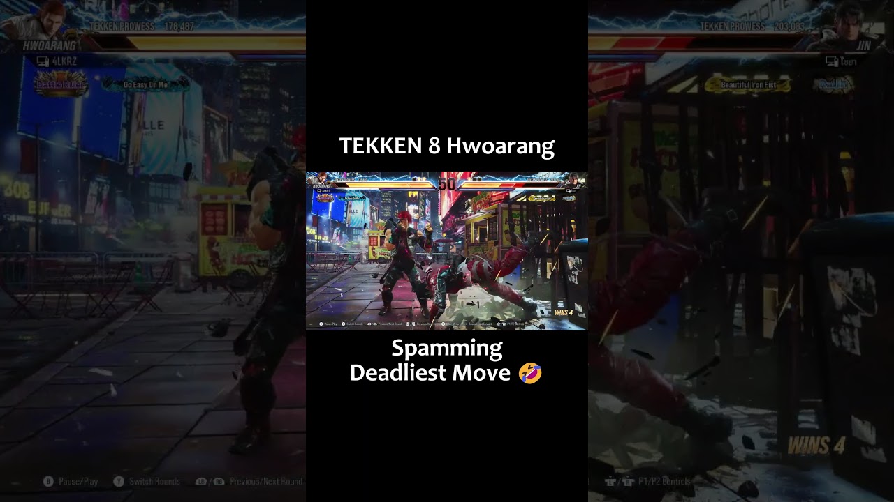 When HWOARANG use and spam his deadliest move🤣 