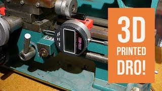 Mini Lathe - 3D Printed Dro