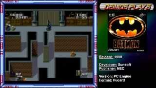 Deimos Plays: Batman (PC Engine)