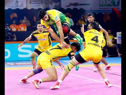 Pro Kabaddi 2019 Highlights:  Patna Pirates vs Telugu Titans