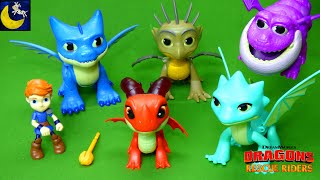 Dragons Rescue Riders Toys Winger Summer How to Train Your Dragon Netflix Show Toy Videos for Kids!!