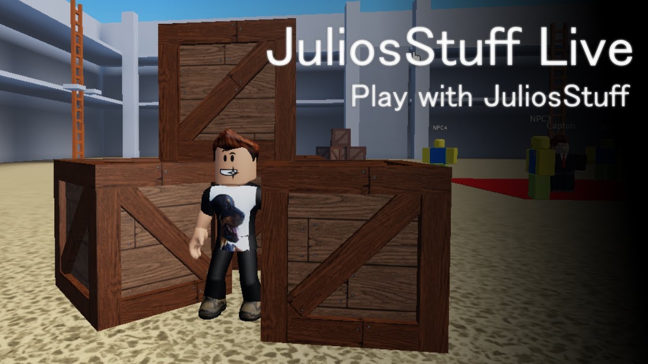 Playing Some Roblox Games JuliosStuff LIVE YouTube