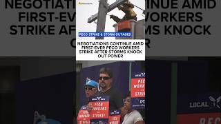 PECO strike negotiations set to continue as thousands remain without power after weekend storms