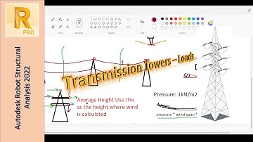 Modeling Lattice Steel Transmission Towers Using Autodesk Robot | Part 3 - Load Calculations
