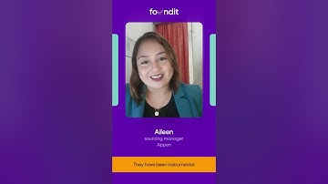 Recruiters with foundit: Aileen, Sourcing Manager, Appen