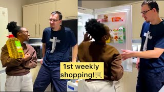 OUR FIRST WEEKLY SHOPPING IN THE NEW HOUSE!