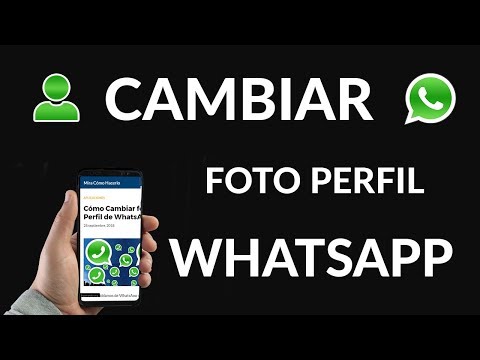 Vídeo: 5 maneres d'editar el vostre perfil de WhatsApp