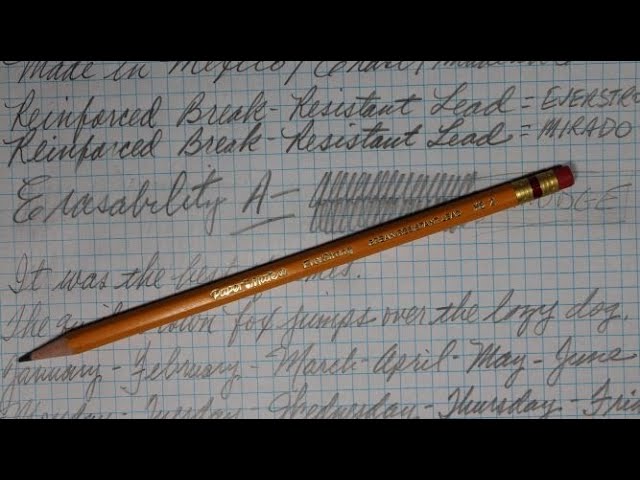 REVIEW Tombow Mono 4B graphite pencil - World's Best Pencil search 