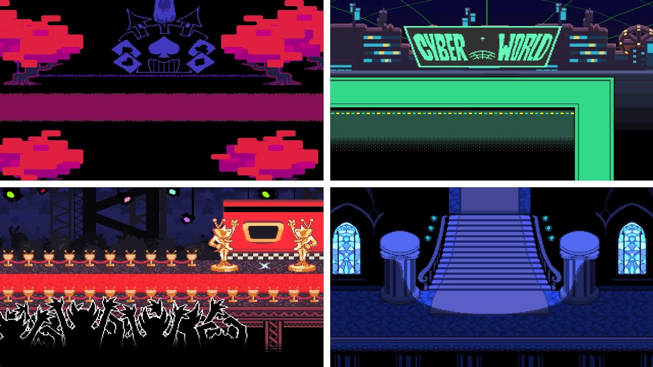 Deltarune Chapters 1-4 - All Area Themes
