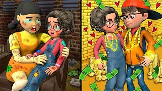 Tani CHOOSES Rich or Poor - Happy Day | Scary Teacher 3D Animation  || MaxBlue