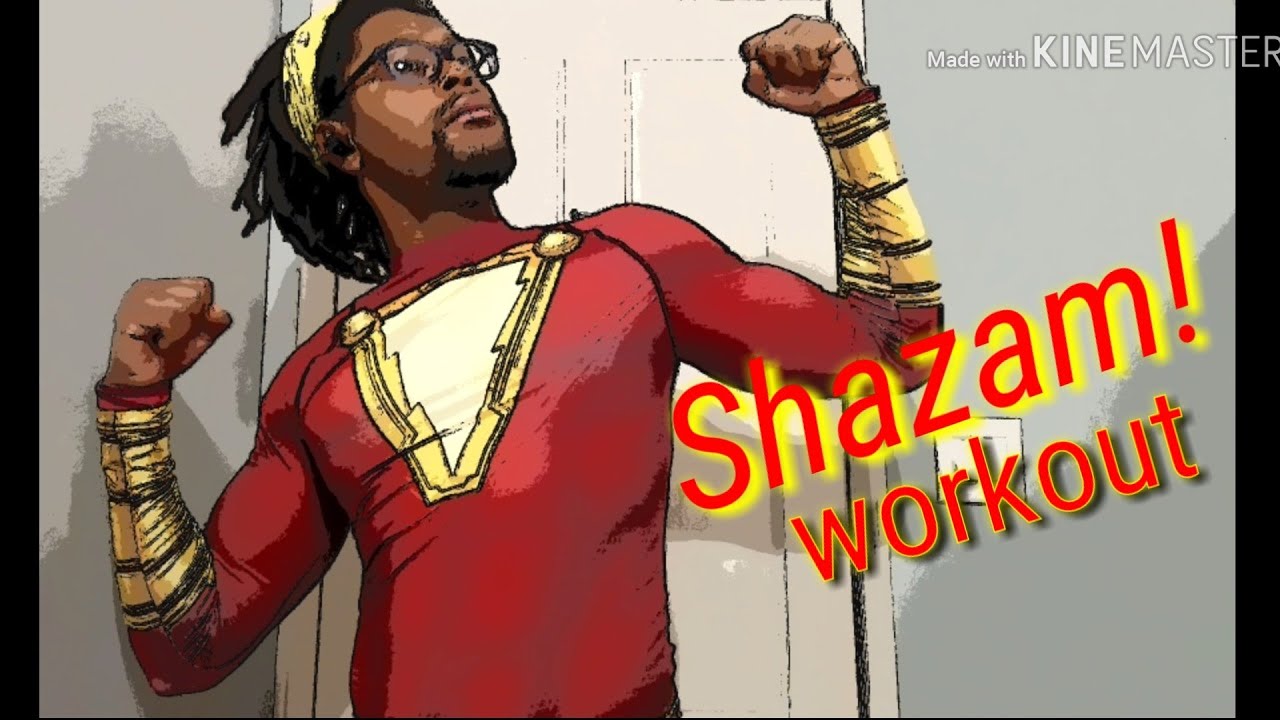 Shazam Cosplay Workout | Super Hero Upper Body | Cosplay Calisthenics | Pushup mass circuit