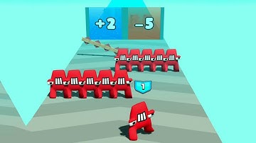 MERGE ALPHABET : LORD RUN ALL LEVELS NEW GAMEPLAY  WALKTHROUGH PART 20