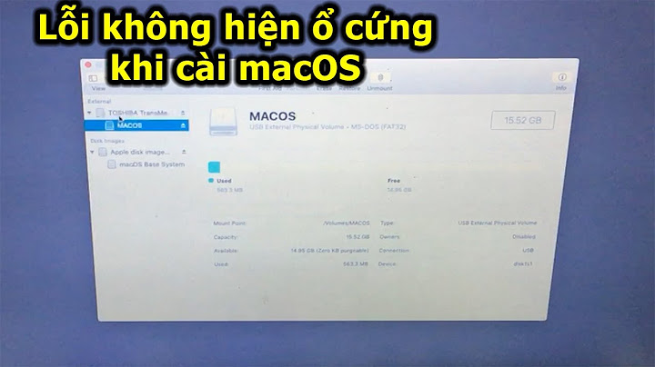 Mac os 10.14.3 lỗi không vào được os năm 2024