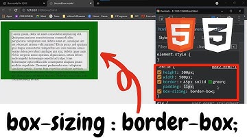 Box sizing : border-box in CSS || CsKhazana || Ajay Yadav