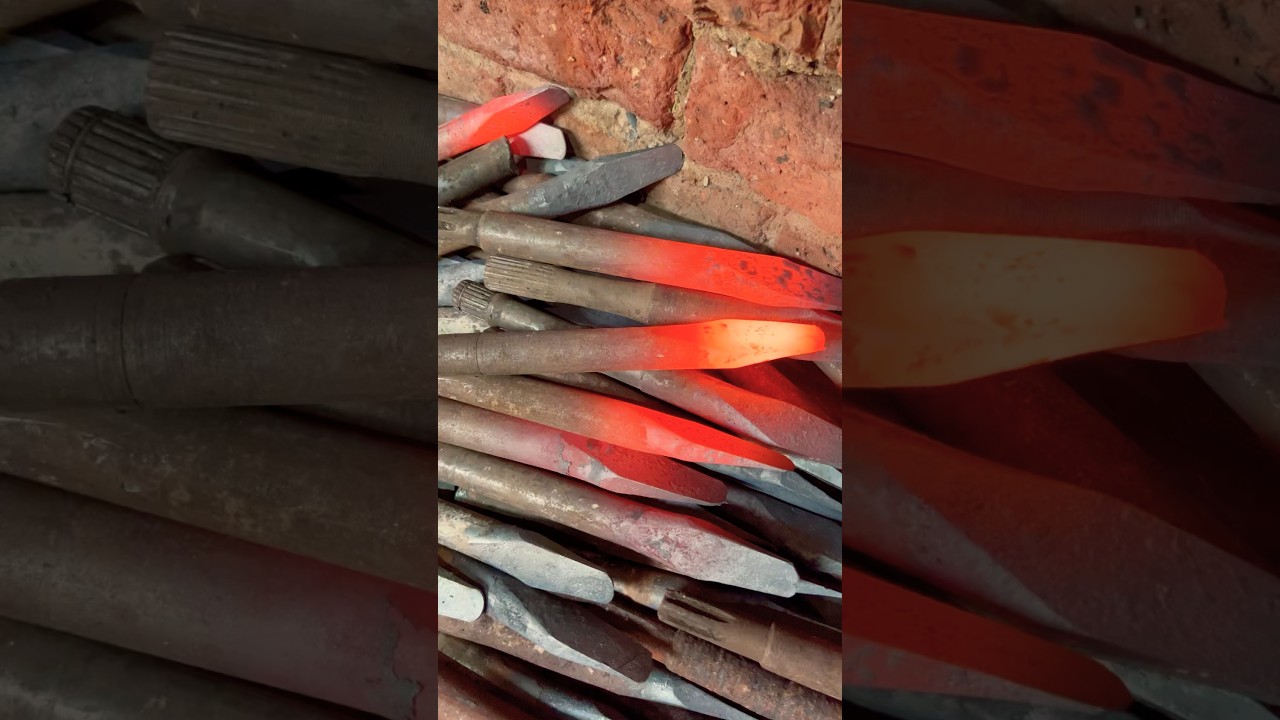 Forging Love: Making a Chisel with a Power Hammer
