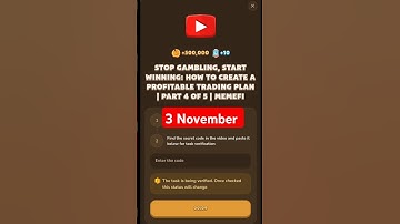 Stop Gambling, Start Winning: Howto Create a Profitable Trading Plan |Part 4 of 5 | #code  #memefi