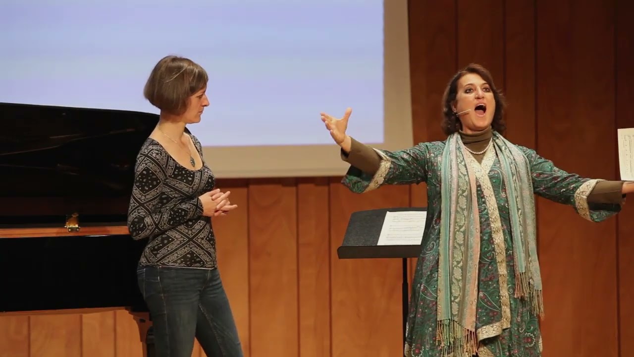 Masterclass Conservatorio Superior de Liceu, Barcelona, Spain: Non si da' follia maggiore (3)