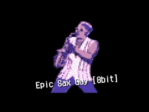 Retro sax guy