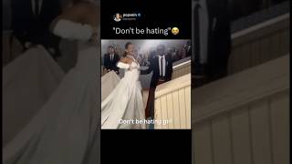 " Don't be hating "😭