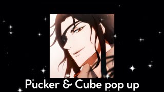 Pucker & Cube pop up transition tutorial (VideoStar)