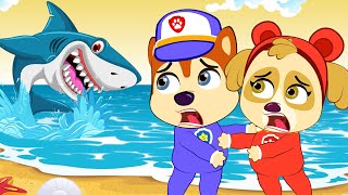 PAW Patrol The Movie 🐶 Giant Shark attack 🐶 PAW Patrol Full Episode 2021