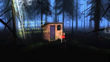 Scarlet in forest. Fey wolf intro [The Path]