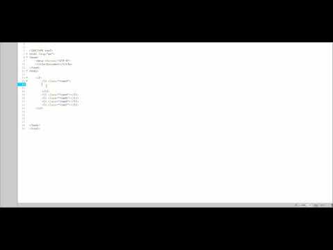 Emmet Cheat sheet