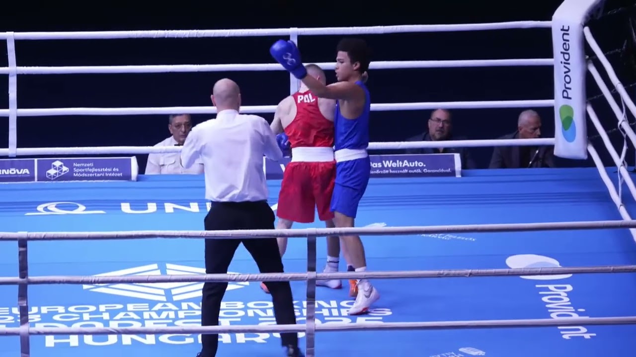Abdul-Rahman Burton (ENG) vs. Nikolas Pawlik (POL) European U23 Championships 2025 (55kg)