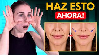 HAZ ESTO11 MIN! ELIMINA LOS SURCOS NASOGENIANOS Y ELEVA TU ROSTRO DESDE DENTRO | EFECTO LIFTING