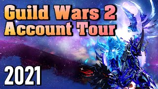 Guild Wars 2 Account Tour 2021 + Answering your Questions | JessTheStardustCharr