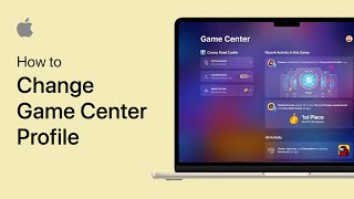 Mac OS Ventura - How To Change Game Center Profile