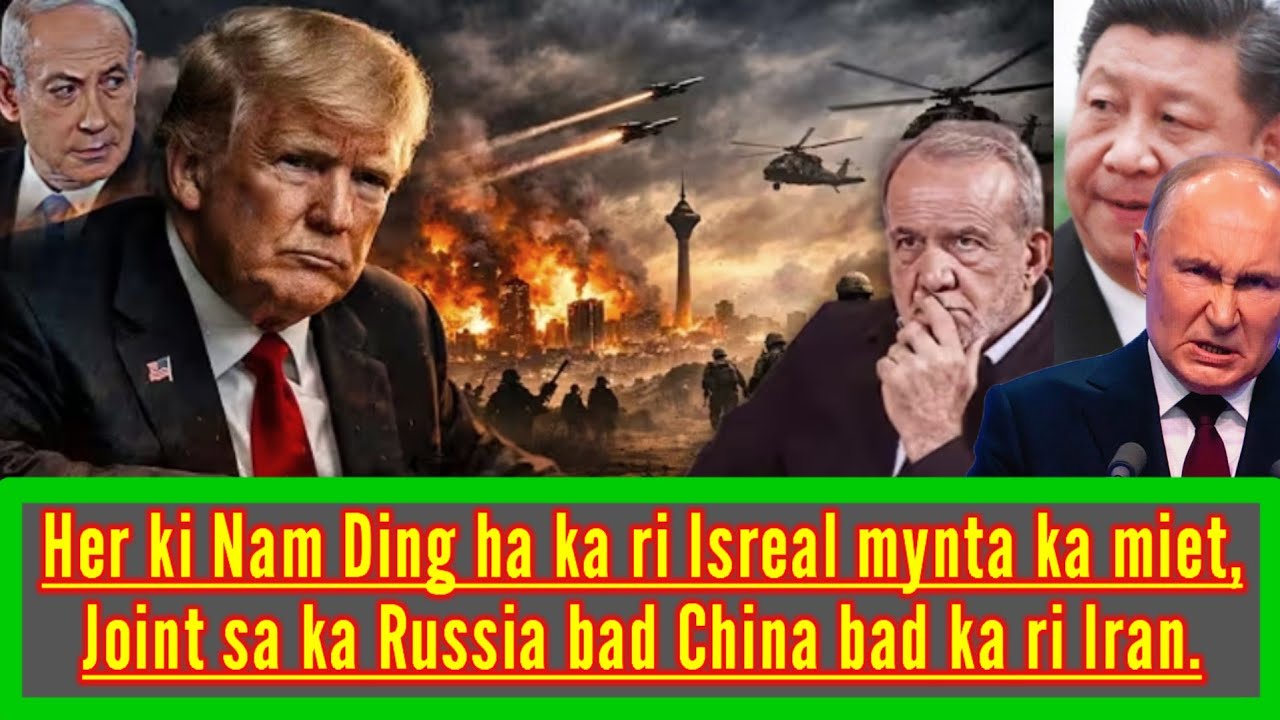 KUM U SLAP HAP KI NAM DING KA IRAN JA ISREAL MYNTA || YN RUNG SA KA RUSSIA BAD CHINA BAD KA IRAN.