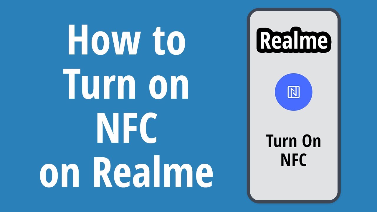 How to Turn on NFC on Realme Android - YouTube