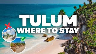 WHERE TO STAY IN TULUM! Best Areas and Budget Hotels!