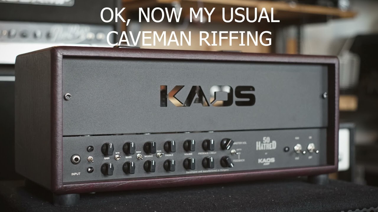 KAOSAMP - H50 w 6550 power tubes - br00tal