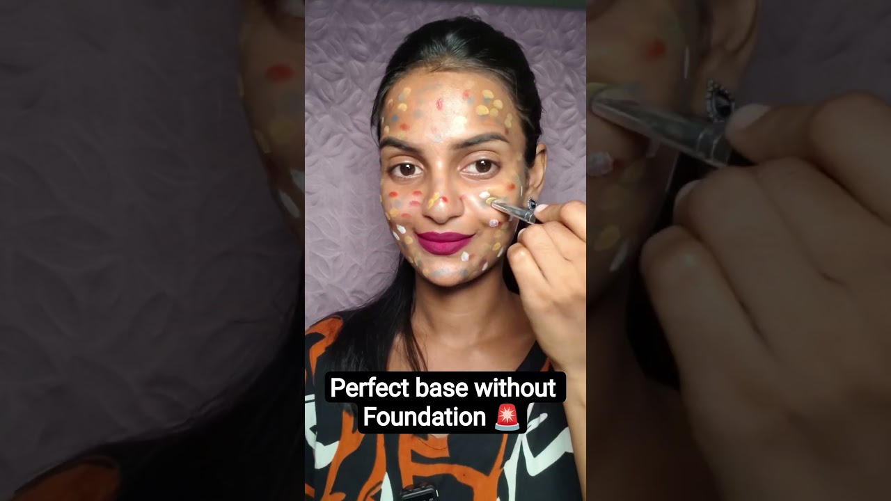 try karo kya pata foundation ki jarurat na pade 🚨 #makeup #makeuptutorial #beauty #ytshorts