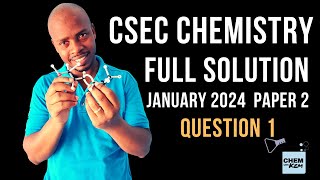 CSEC January 2024 Paper 2, Question 1 FULL SOLUTION