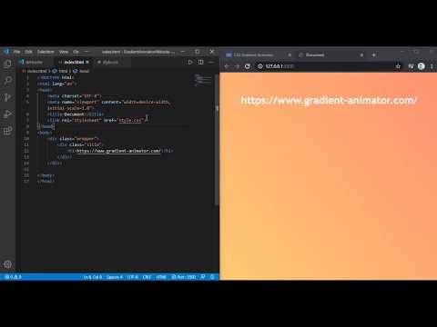 Create Your Own Custom CSS Gradient Background Animation with This Website