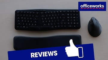 J.Burrows MK450 Wireless Ergonomic Keyboard and Mouse Combo