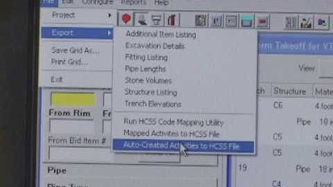 Export Files with VT for Pipe