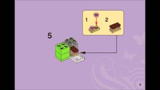 LEGO Friends 3930 - Stephanie's Outdoor Bakery - Building Instructions
