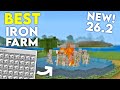 BEST IRON Farm for MINECRAFT Bedrock MCPE 1.21+/26.0+!