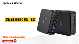 KAMRUI Mini PC E3B 11 Pro Review  Ryzen V2748 BEATS R7 5825U! Triple 4K | WiFi 6 | Best Mini PC 2026