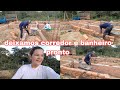 TÁ FICANDO INCRÍVEL A CONSTRUÇÃO DA NOSSA CASA DA CHÁCARA 