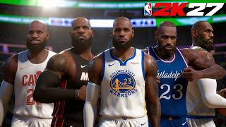 Which Team Will LeBron James Join? | NBA 2K27 | LeBron’s Final 5 Free Agency Options