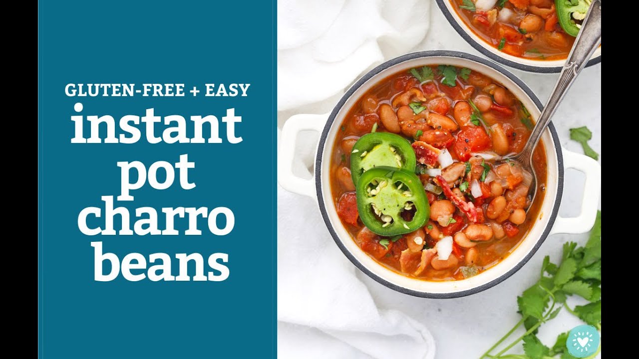 Instant Pot Charro Beans (Mexican-Style Pinto Beans)